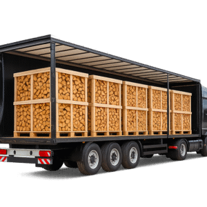Brennholz LKW-Ladung